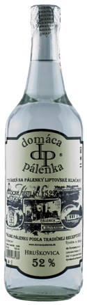 Domáca Pálenka Hruškovica 52% 0,7L