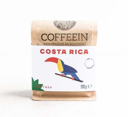 Zrnková káva Costa Rica Tarrazu, 200 g