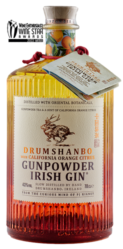 Drumshanbo Gunpowder Irish Gin with California Orange Citrus 43% 0,7L