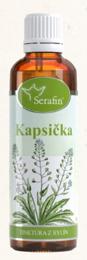 Tinktúra z rastlín 50 ml - Serafín, Kapsička